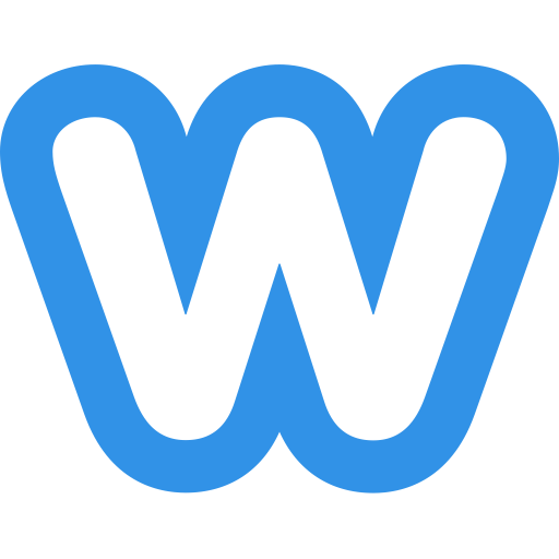 Weebly Logo Icon of Flat style.