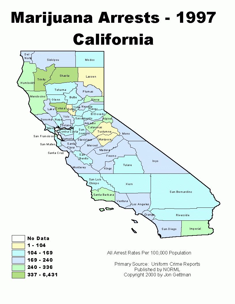 California Laws & Penalties.