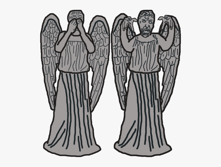 Clipart Weeping Angels , Free Transparent Clipart.