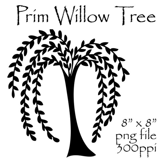 Willow Tree Clipart.