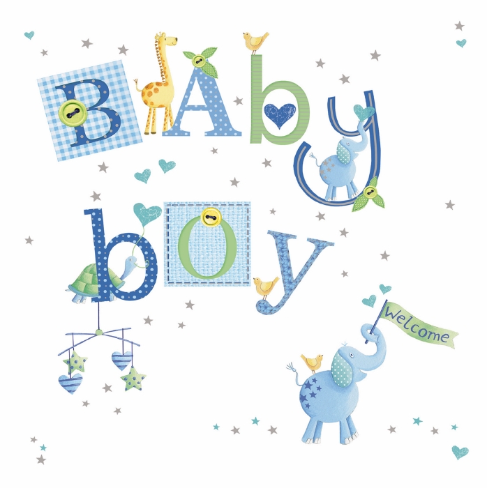 Welcome Baby Boy Printable