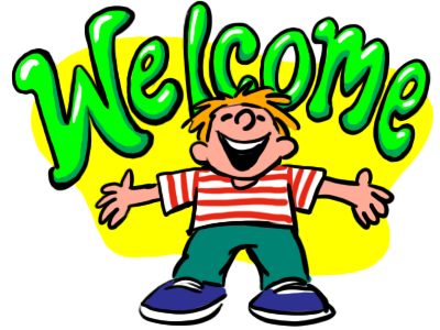 Welcome Clipart.