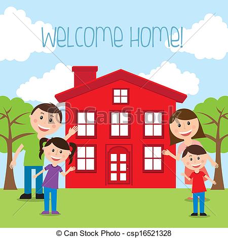 welcome home clip art.