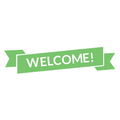 Welcome transparent PNG images.