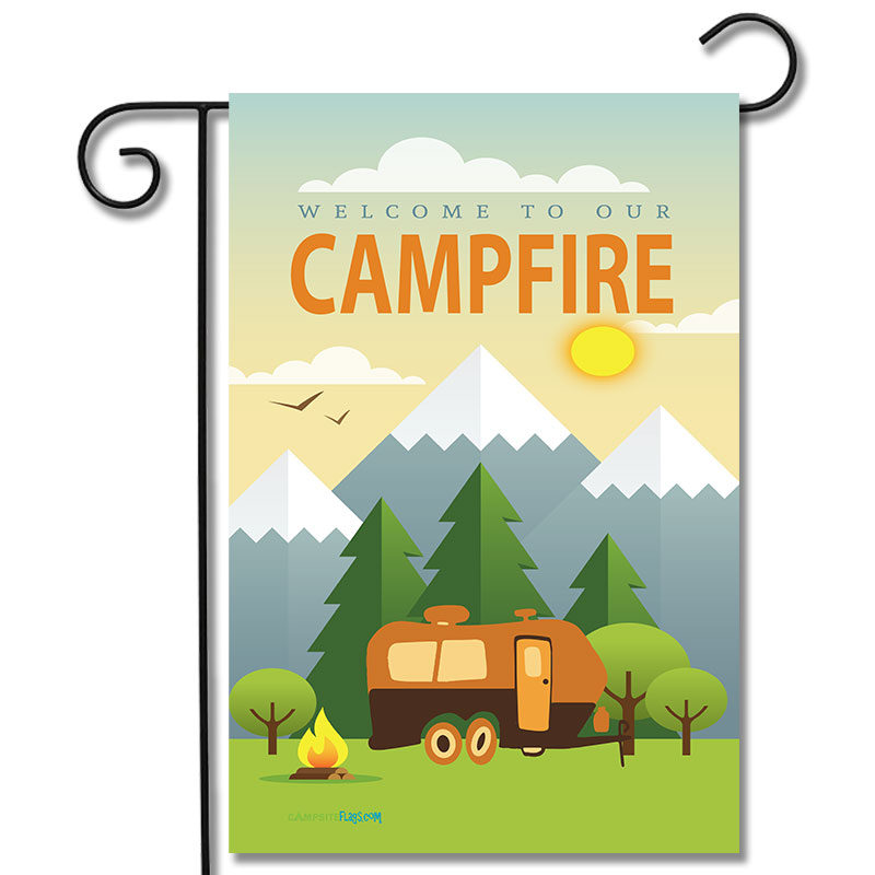Free Free 338 Camping Flag Svg SVG PNG EPS DXF File
