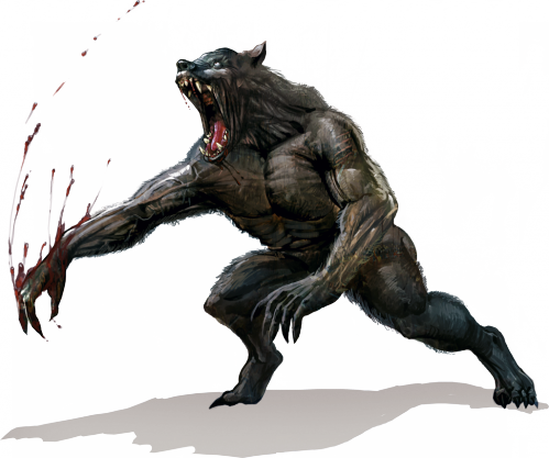 Werewolf PNG Images.