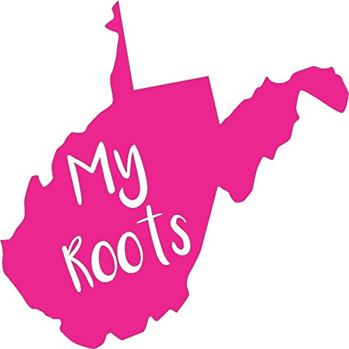 Amazon.com: Barking Sand Designs West Virginia My Roots Pink.