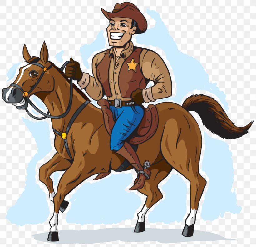 American Paint Horse Equestrian Cowboy Clip Art, PNG.