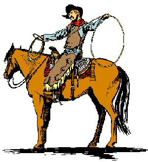 Cowboy clipart black and white free clipart images.