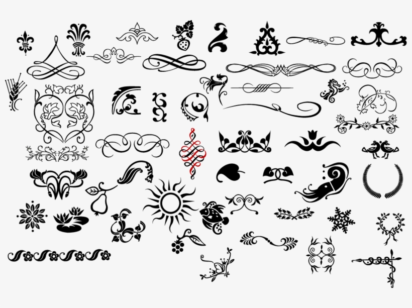 Vector Flourishes / Flourishes Free Vectors Download.