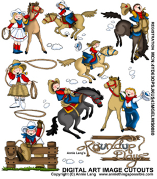 Roundup Clipart.