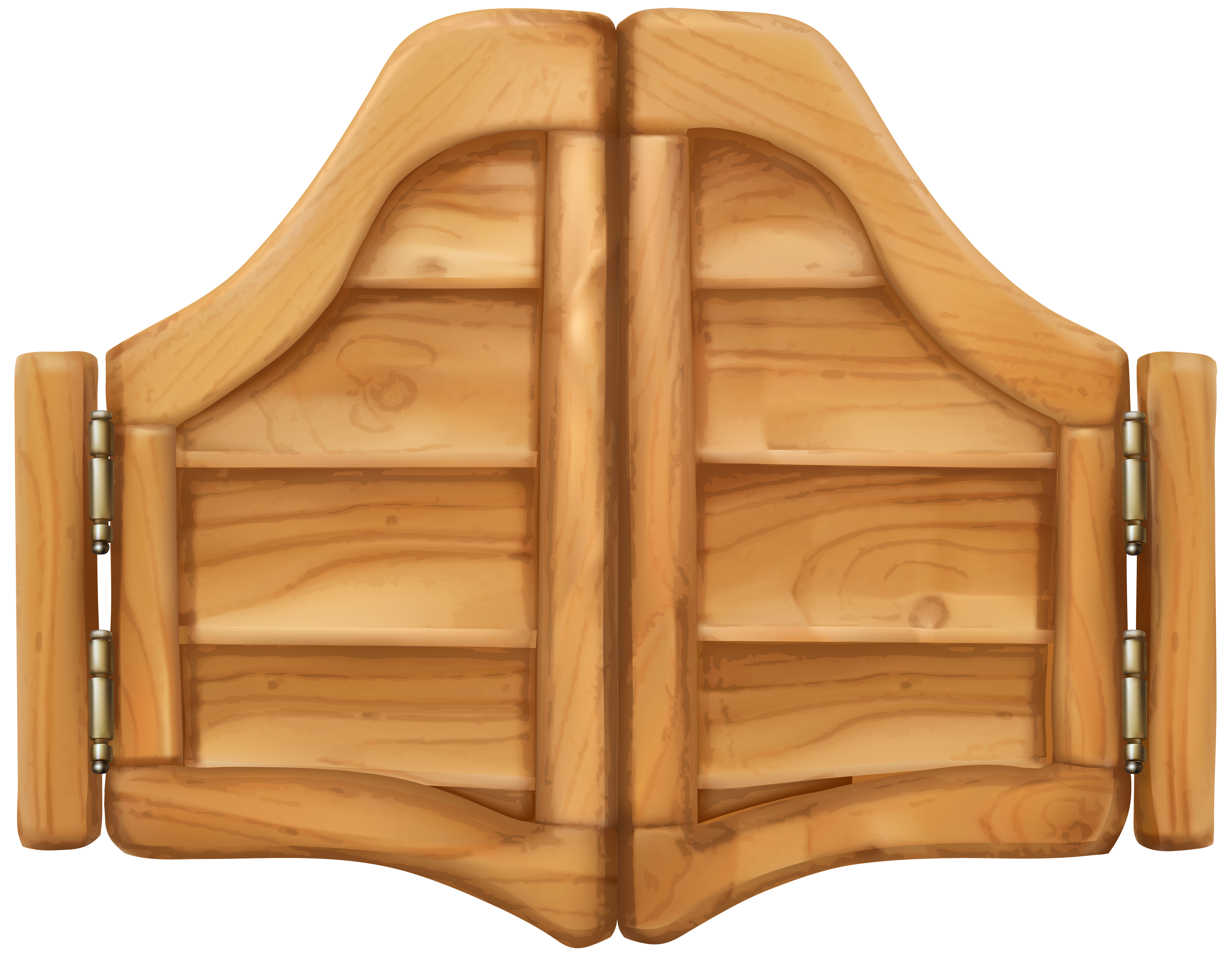 Western Saloon Door PNG Clip Art.