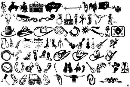 Western Symbols Clip Art Free Cliparts Download Images On Clipground