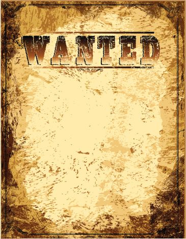 western wanted poster clipart 10 free Cliparts | Download images on ...