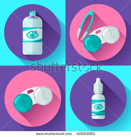 Contact Lense Stock Photos, Royalty.