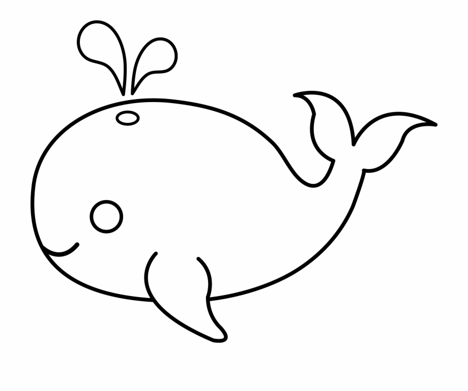 Free Whale Cartoon Black And White, Download Free Clip Art.