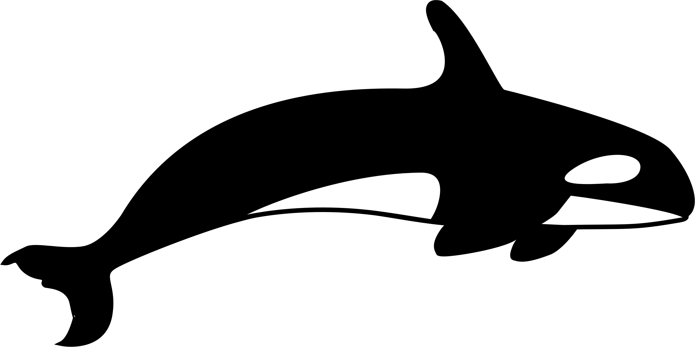 Clipart whale silhouette, Clipart whale silhouette.