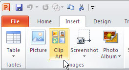 Task Pane in PowerPoint 2010 for Windows.