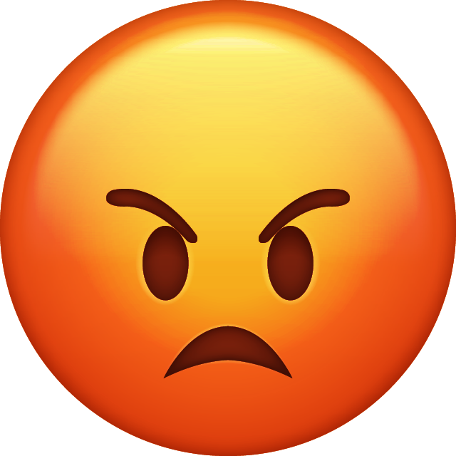 Angry Emoji [Free Download iPhone Emojis in PNG].