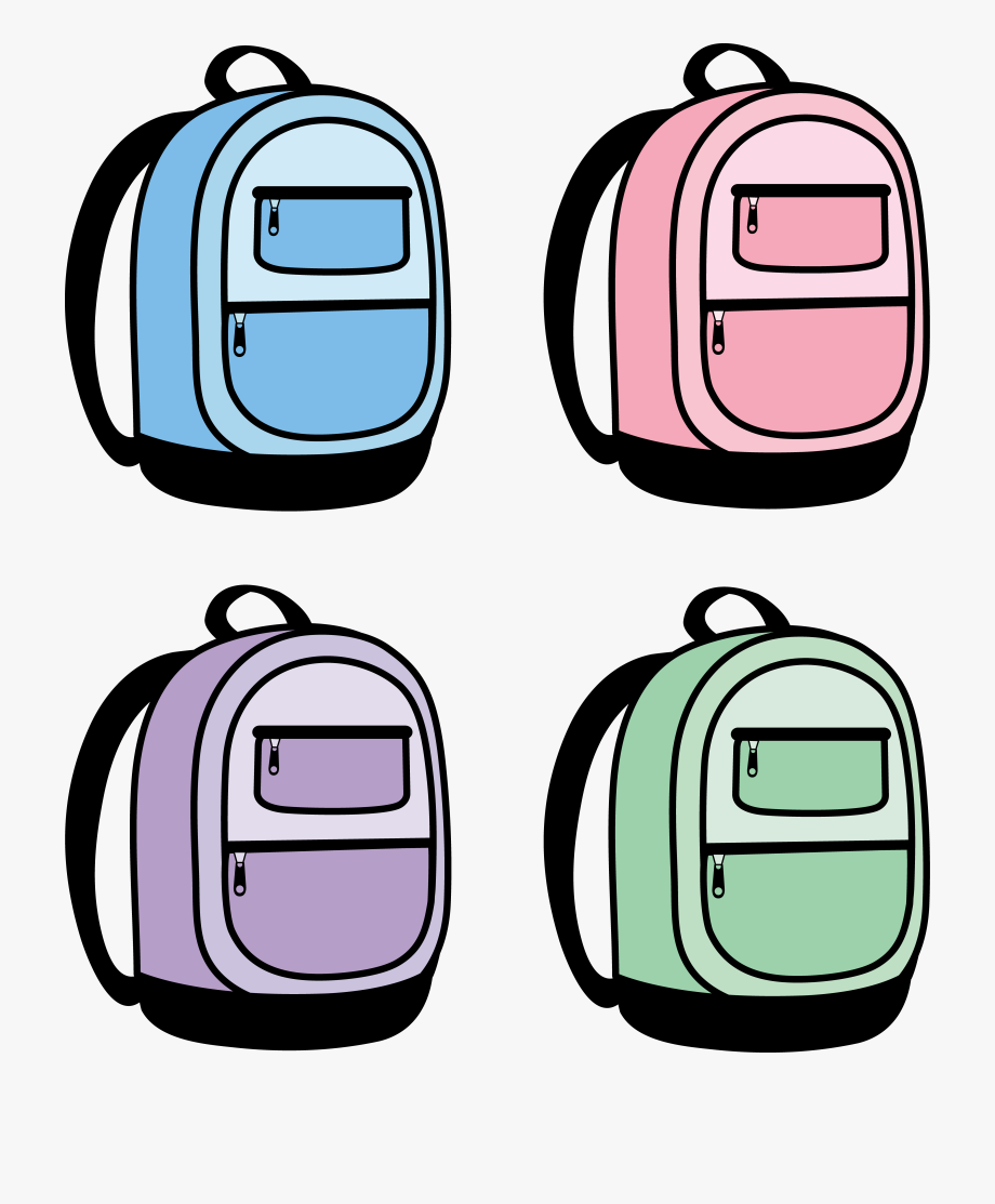 Kid With Backpack Clipart Free Images.