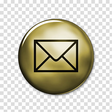 Network Gold Icons, mail.