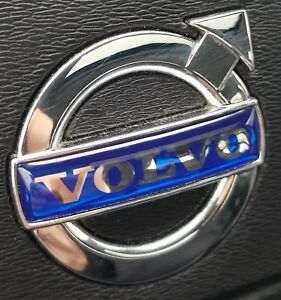 Details about Dave\'s Barton Volvo steering wheel sticker emblem.