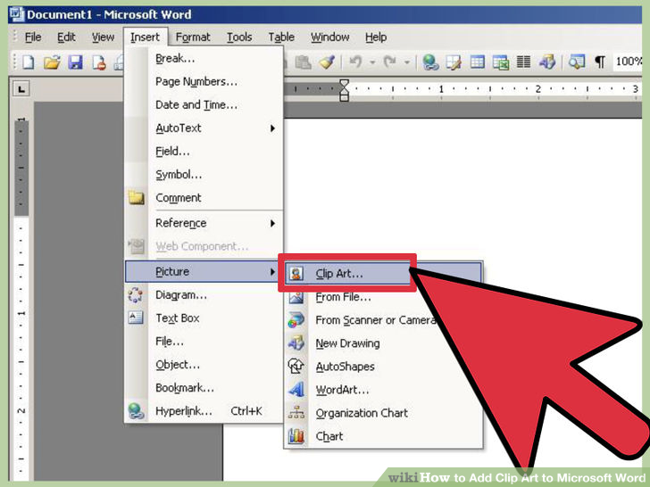 How To Clipart On Microsoft Word.
