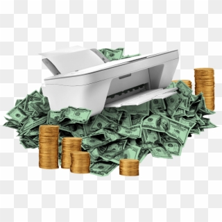 Free Floating Money PNG Images.
