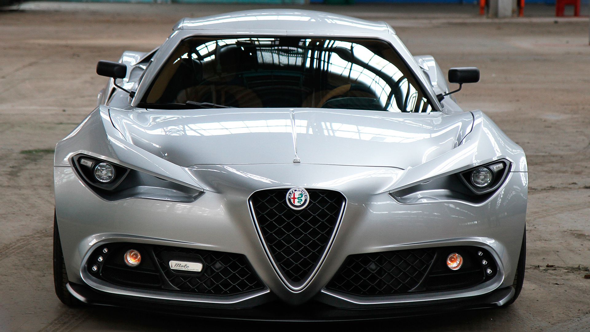 Alfa Romeo 4C future model concept.