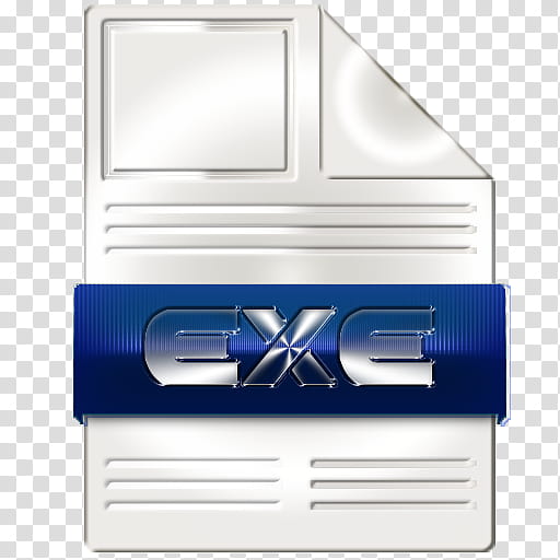 Extension Files update now, blue EXE text illustration.