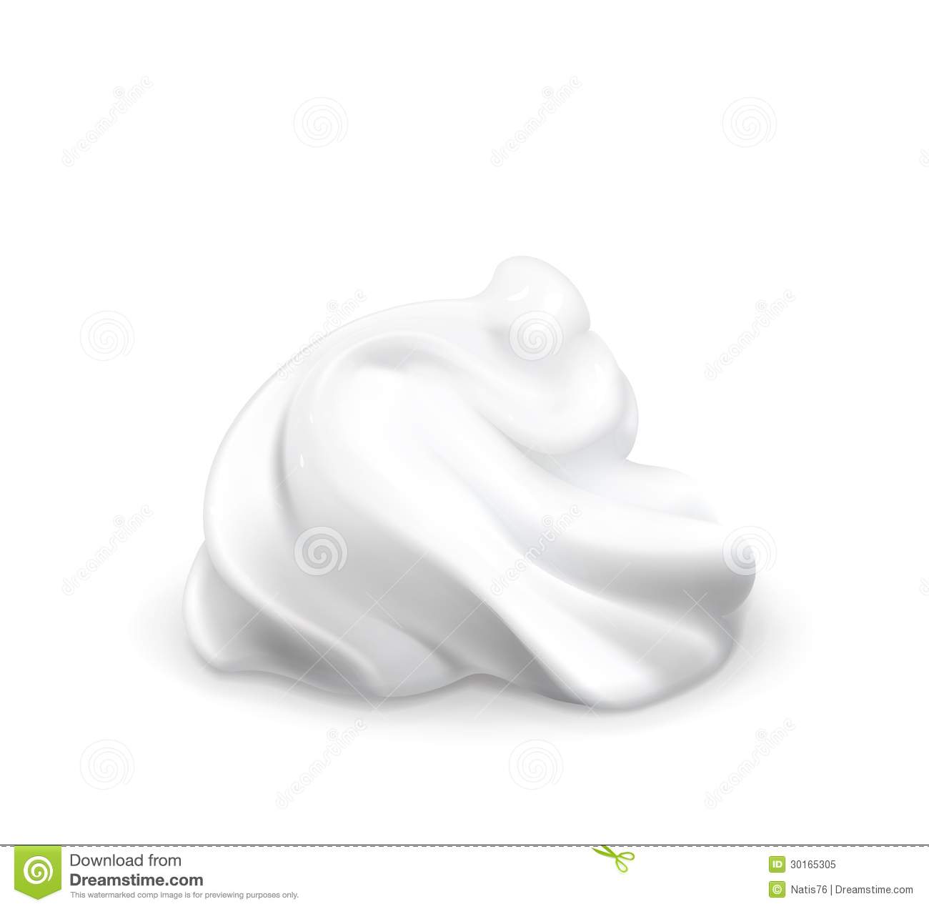 Whipped Cream Clipart.