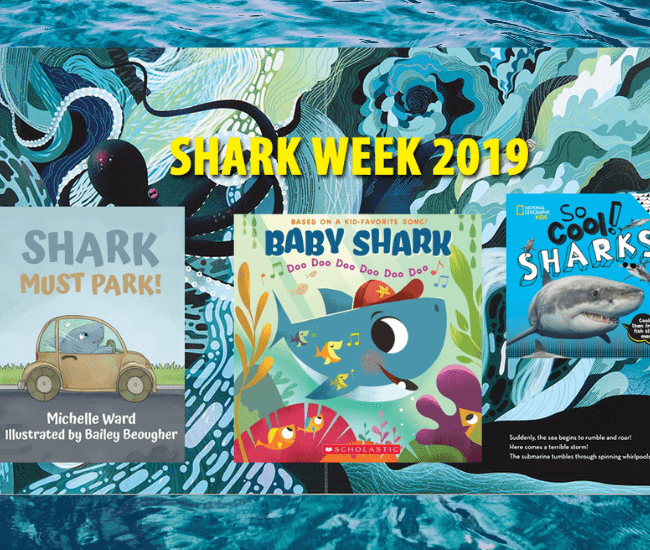 10 Books Your Kids Will Sink Their Teeth into for Shark Week.