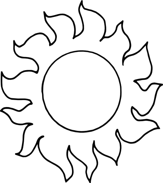 Sun clipart black and white google clip png.