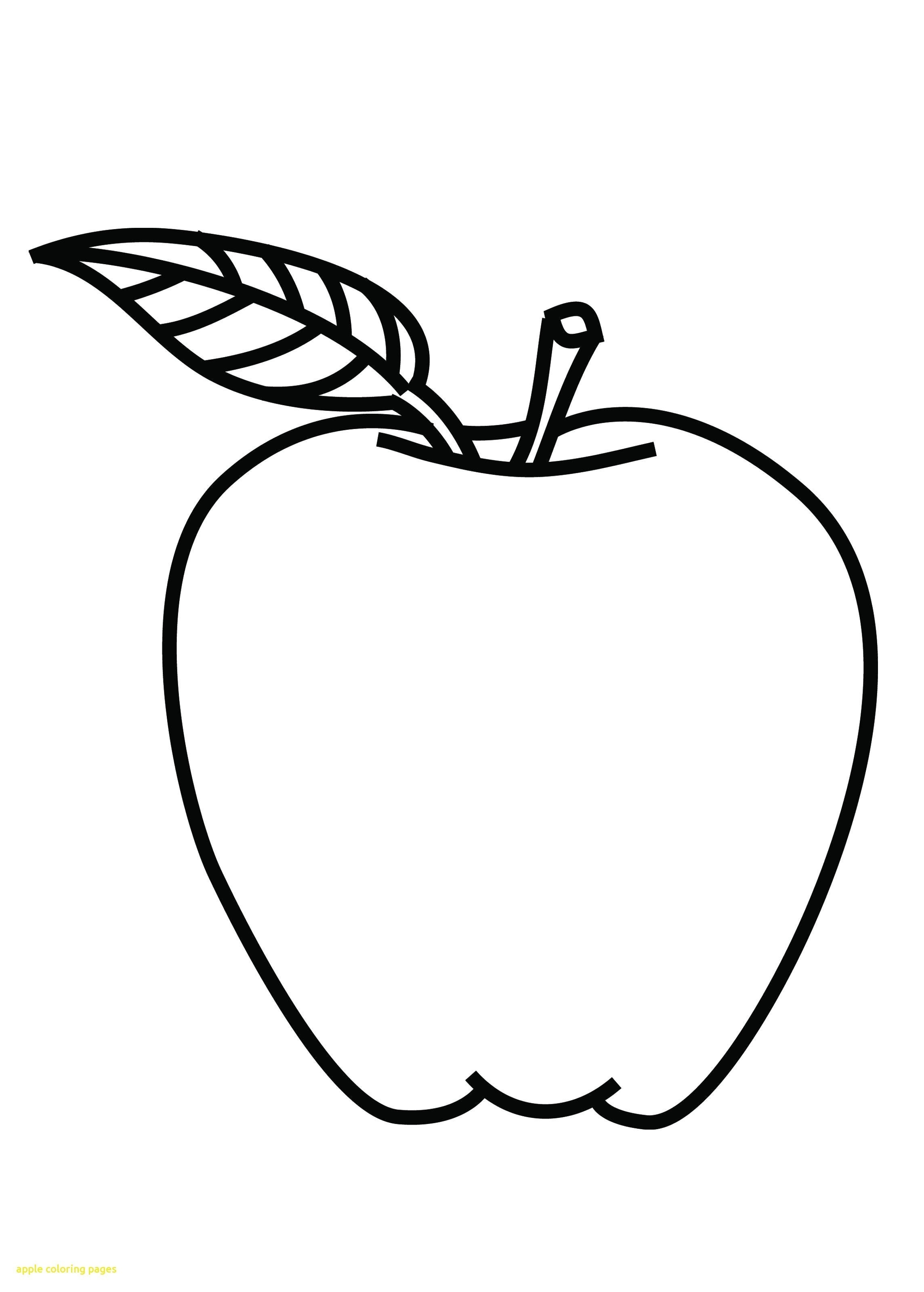 Apple Tree Coloring Book Inspirationa Apple Clipart Black And White.