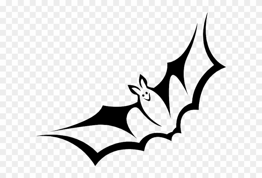 Bat, Outline, Silhouette, Bird, Animal, Mammal.