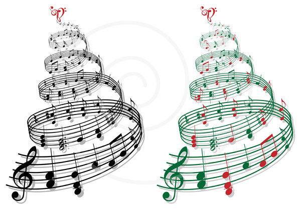 415 Christmas Music free clipart.