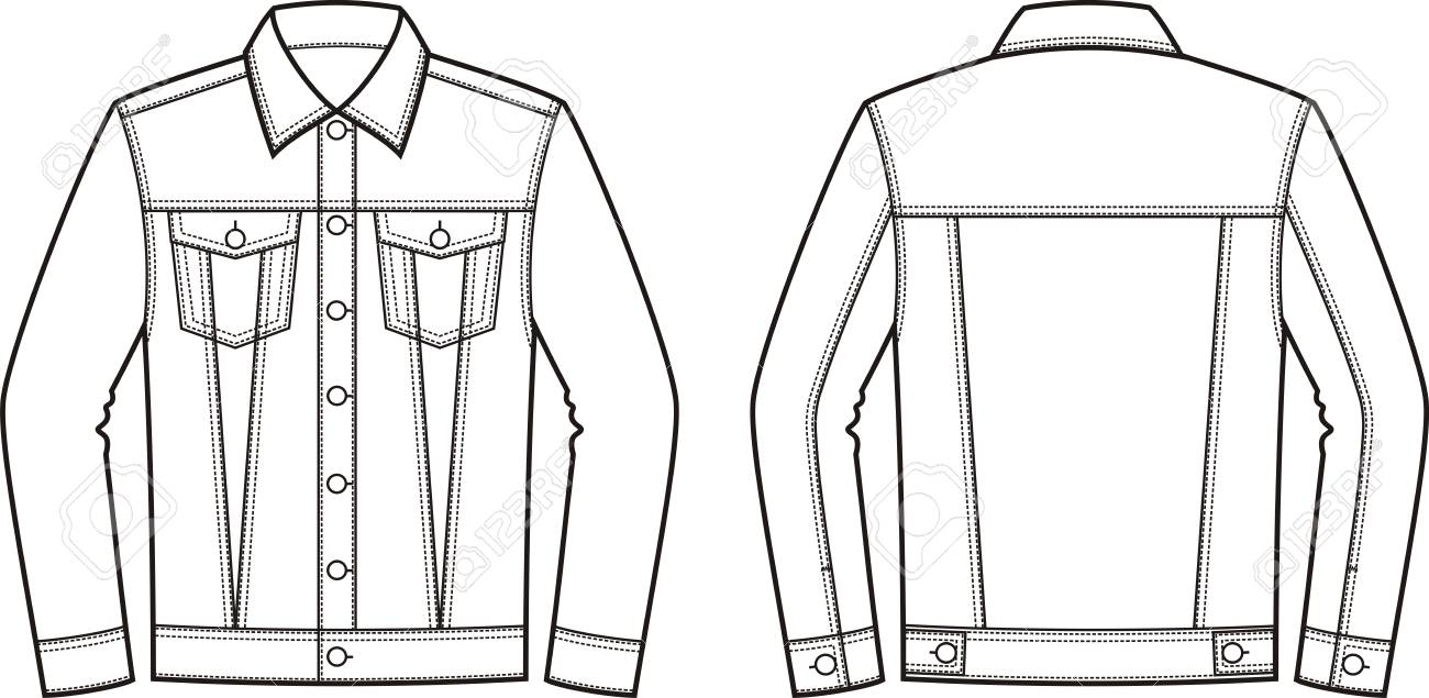 white denim jacket clipart 10 free Cliparts | Download images on ...