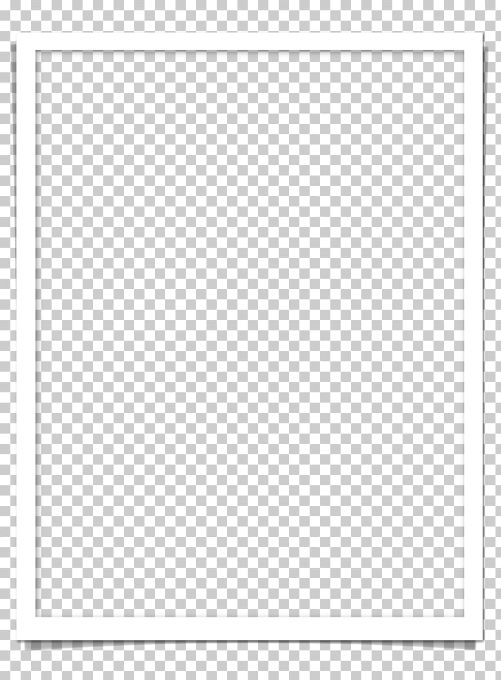Black and white Material, White Frame PNG clipart.