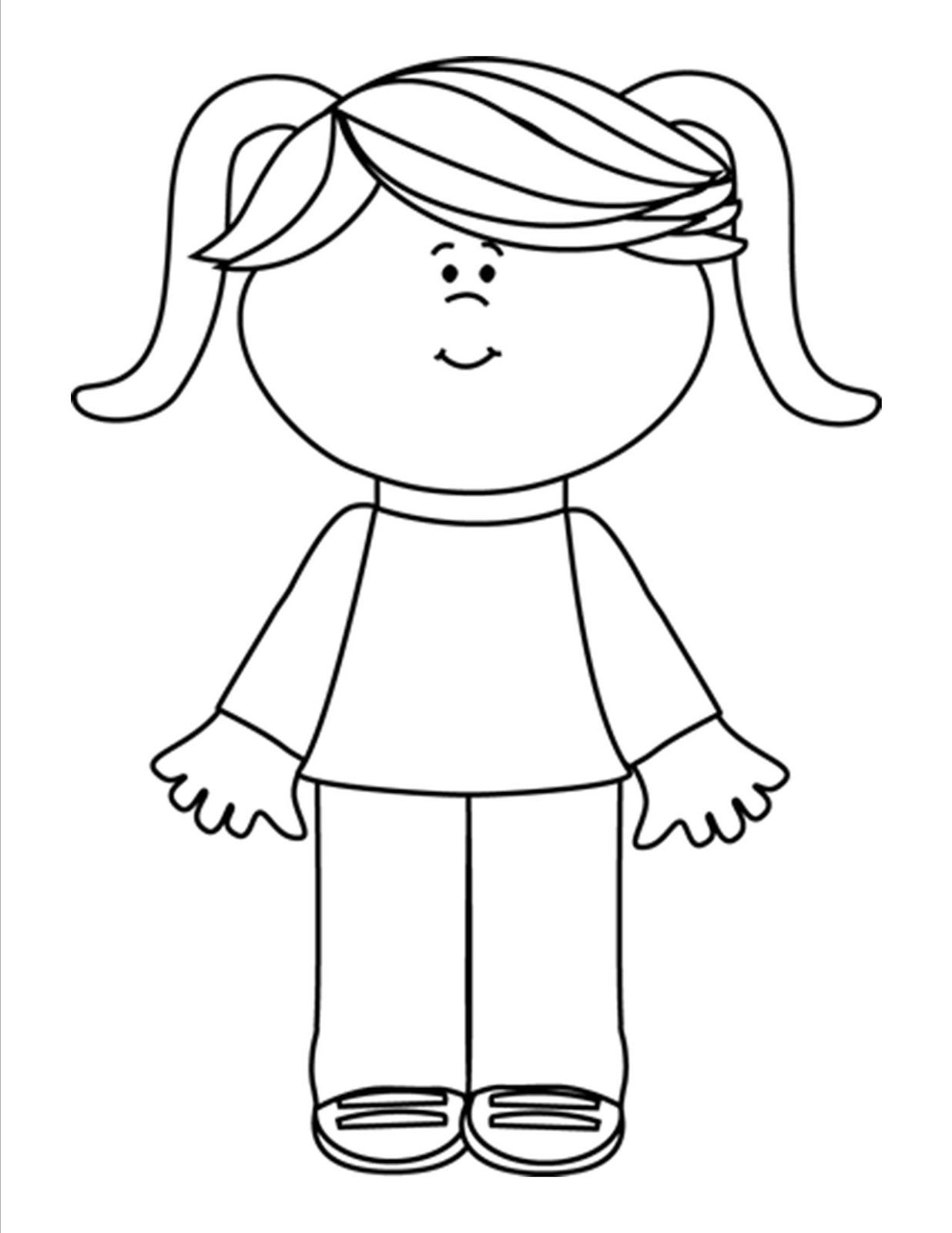 Girl Images Black And White Clipart 20 Free Cliparts Download Images On Clipground 2024