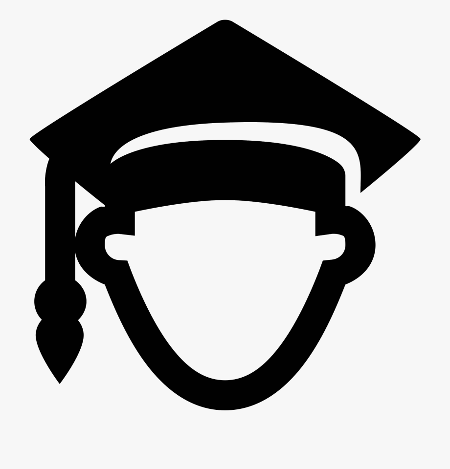 Graduation Hat Clipart White.