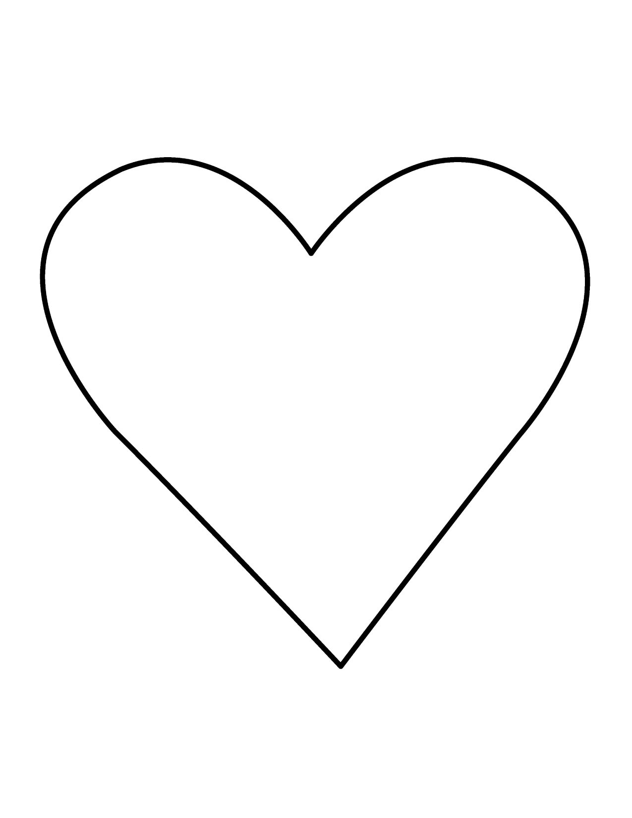 Heart Clipart Black And White.