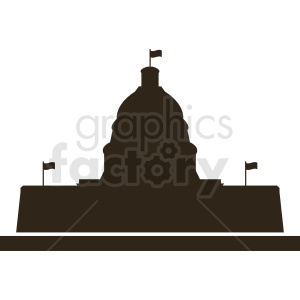 white house silhouette washington dc vector clipart . Royalty.