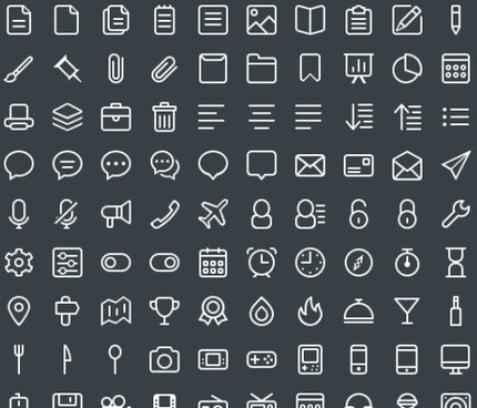 White line icons png free vector download (102,386 Free vector) for.