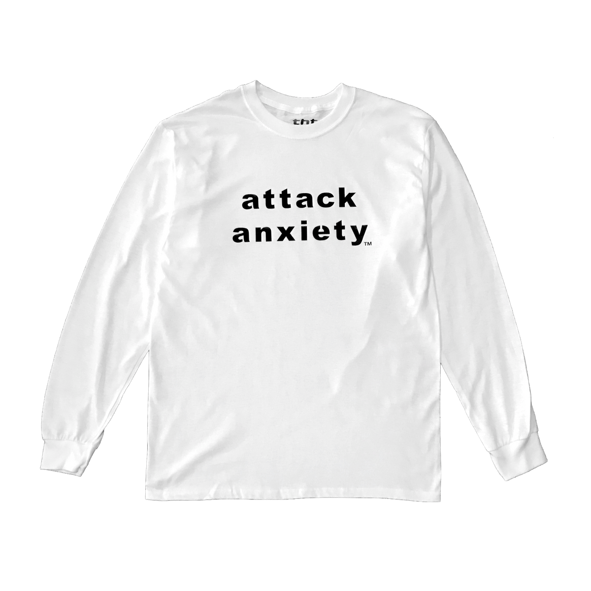 Attack Anxiety White Long Sleeve.