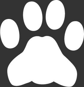 Panther Paw Decal.