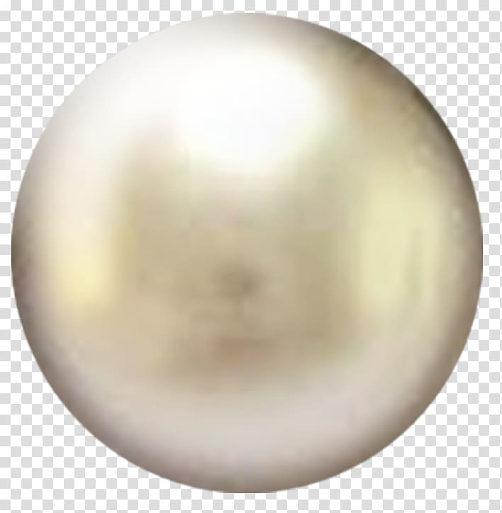 Pearl Material Sphere, Pearl transparent background PNG.