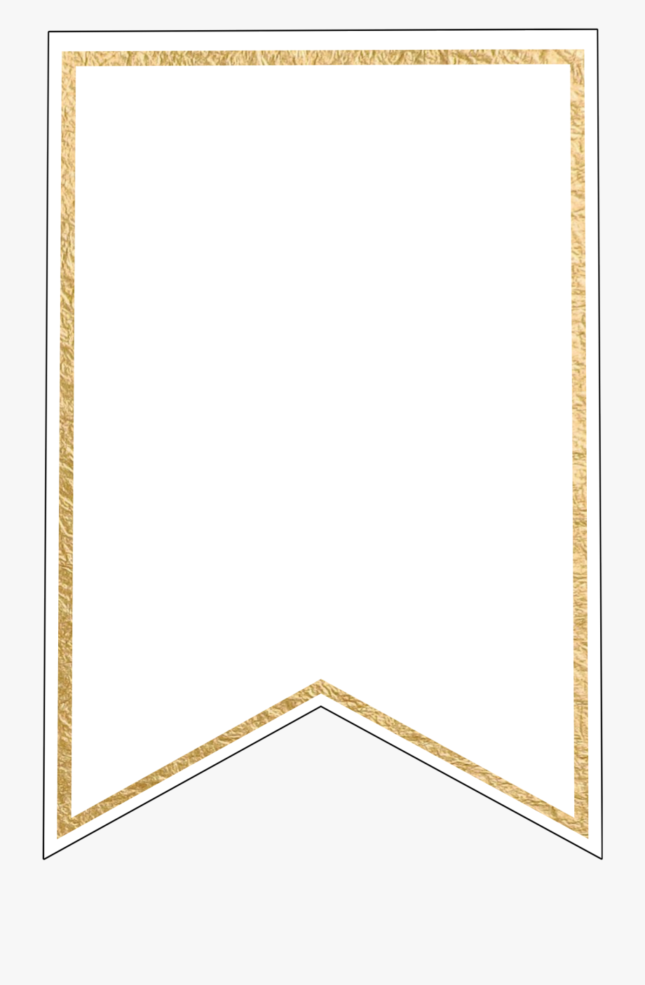 Pennant Banner Template.