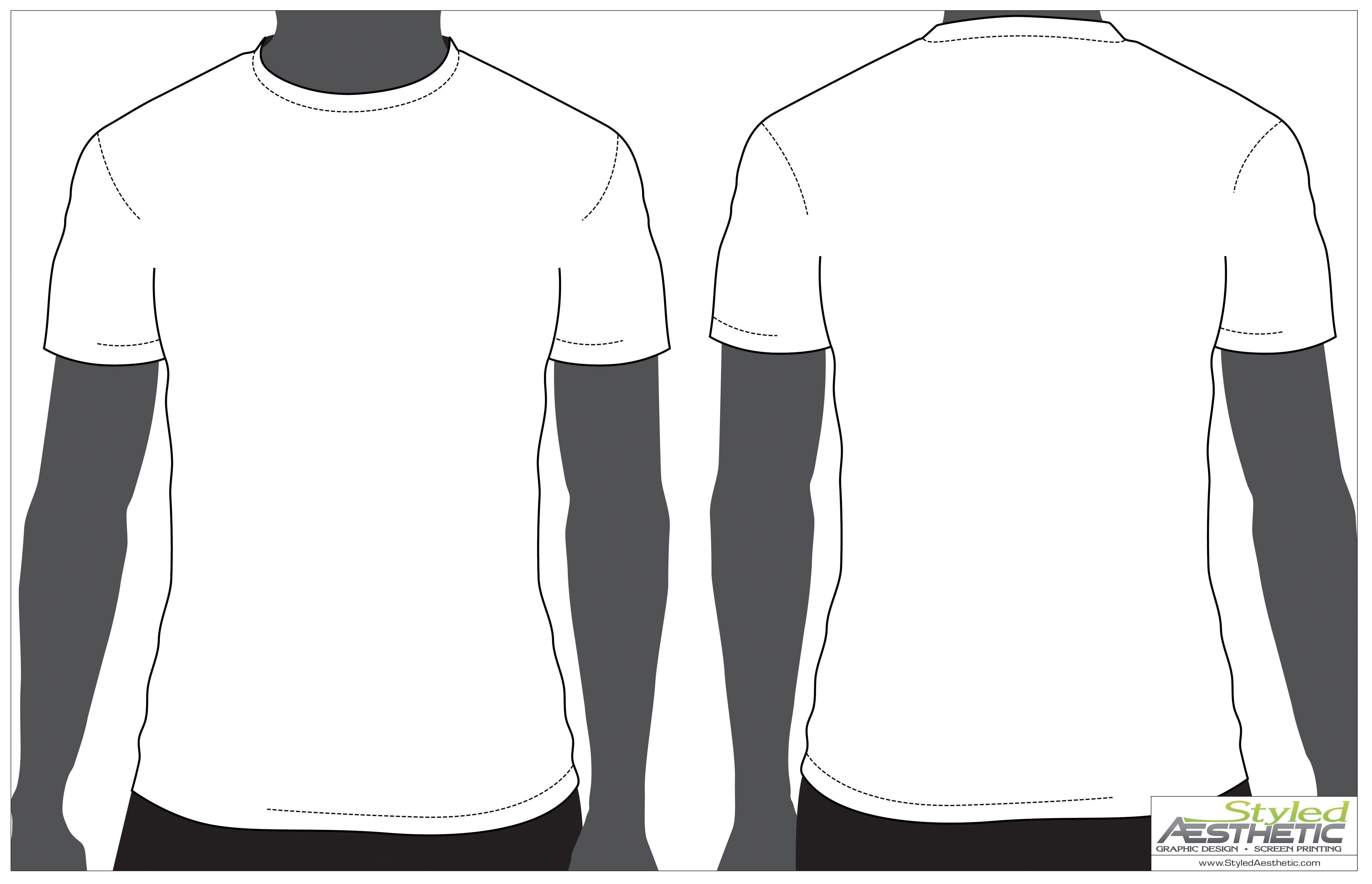 T Shirt Clipart Black And White.