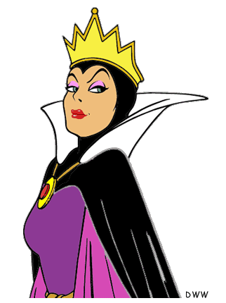 Snow White Queen Clipart.