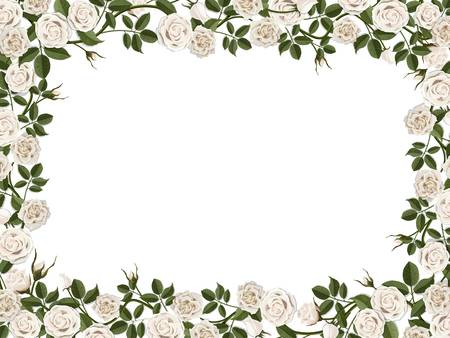 36,151 Rose Border Stock Illustrations, Cliparts And Royalty Free.